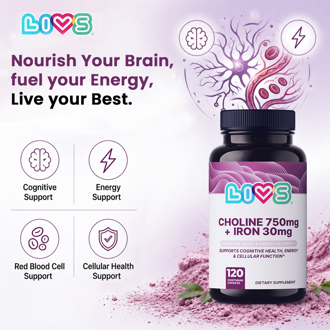 Choline + Iron