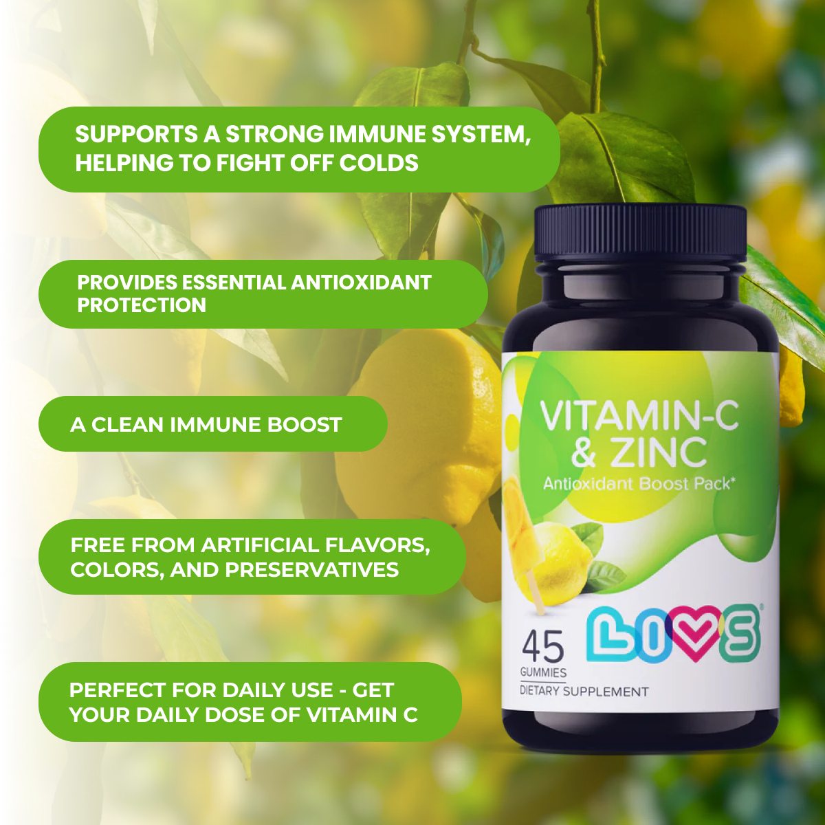 Vitamin C & Zinc Gummy