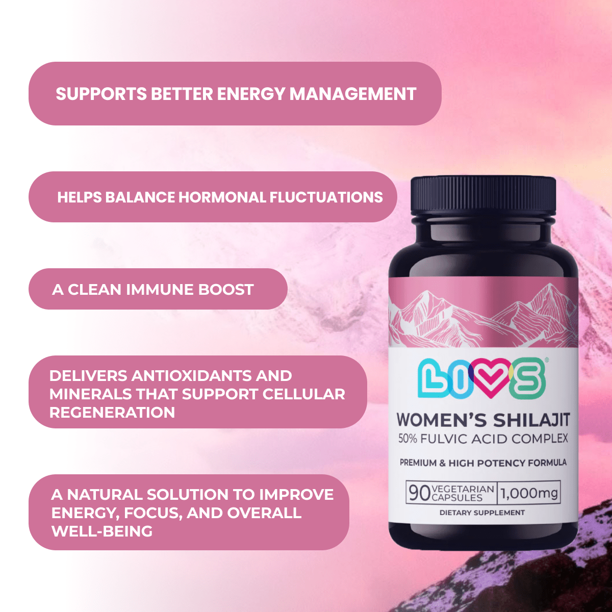 Women's Wellness Shilajit Gummies