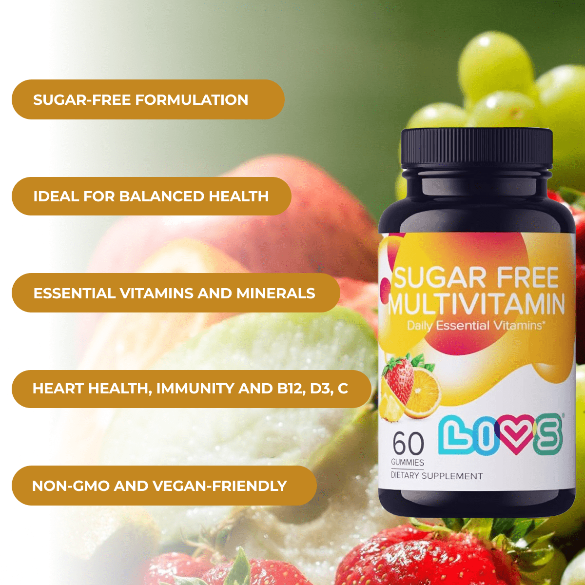 Sugar-Free Multivitamin Gummy