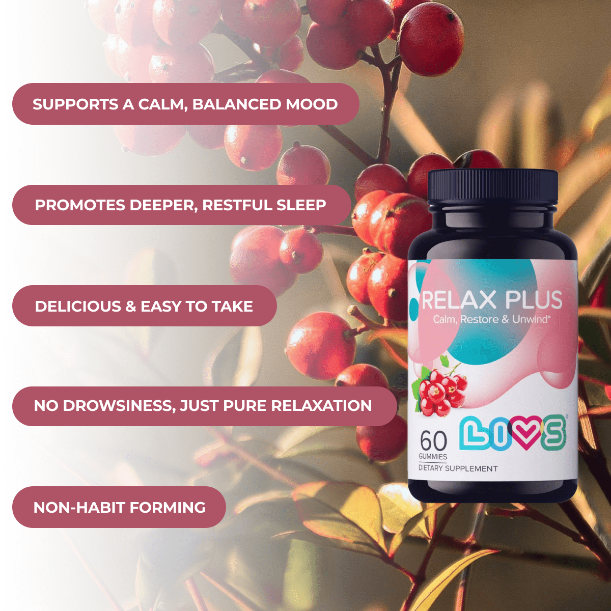Relax Plus Ashwagandha Gummy