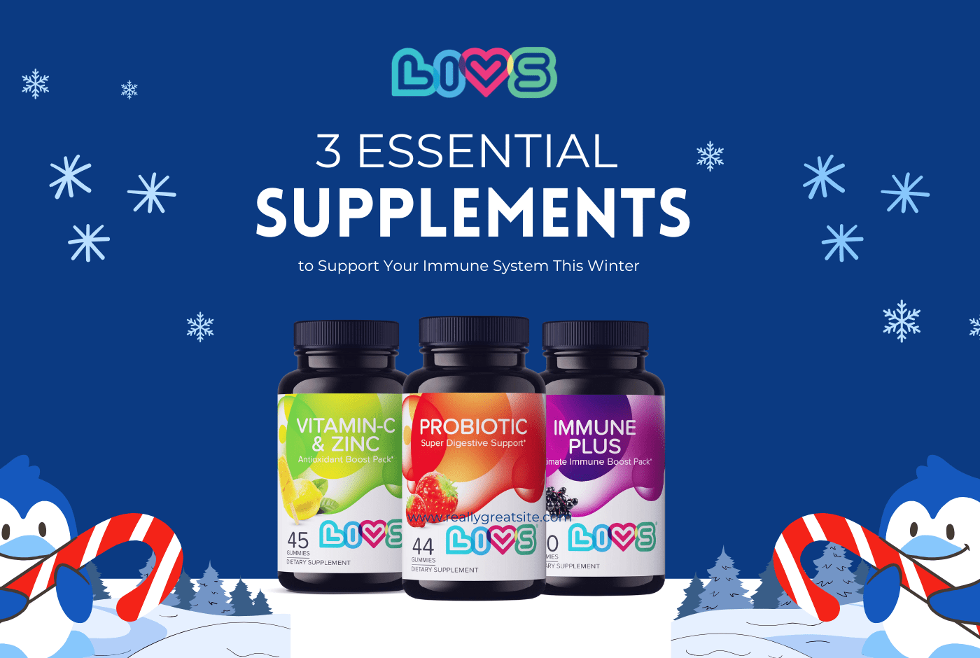 3 Essential Supplements to Support Your Immune System This Winter - LIVS Gummies