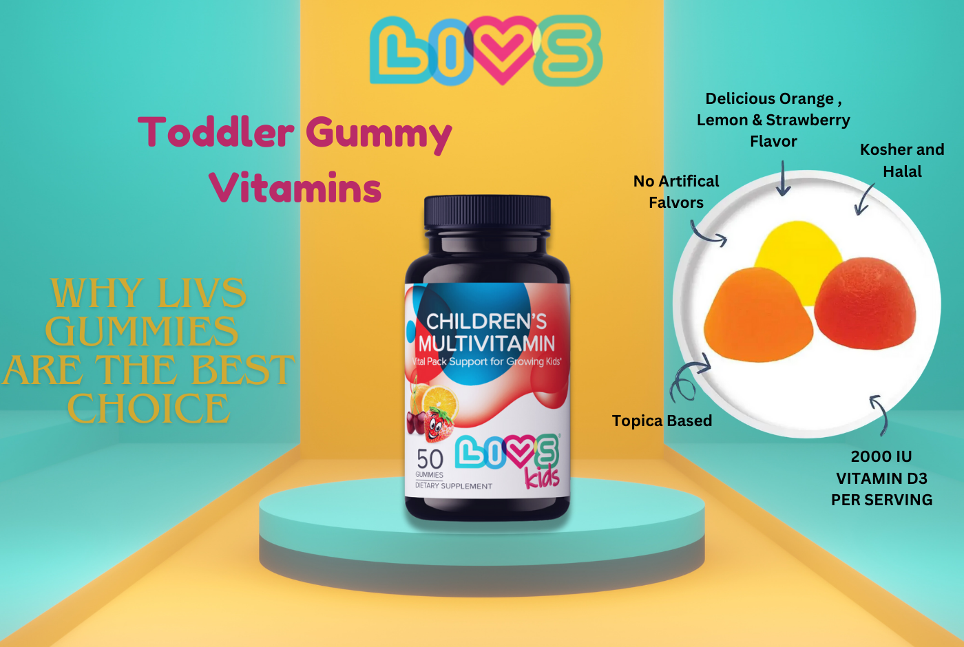 toddler gummy vitamins