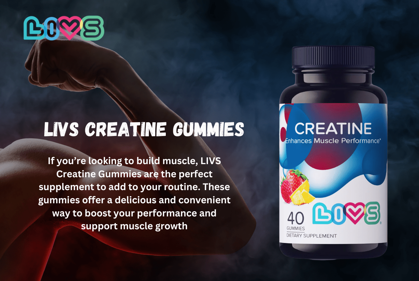 LIVS Creatine Gummies