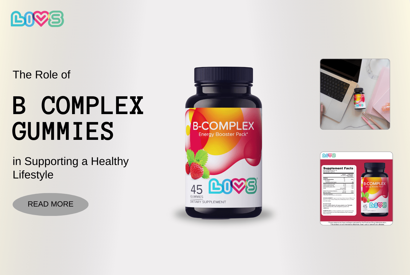 The Role of B Complex Gummies in Supporting a Healthy Lifestyle - LIVS Gummies