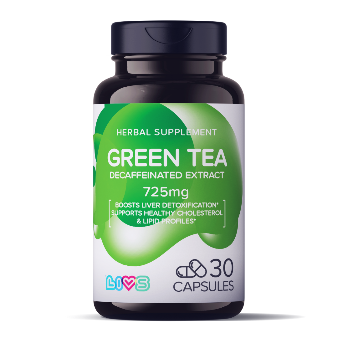 Green Tea (decaffeinated extract) LIVS Vitamins