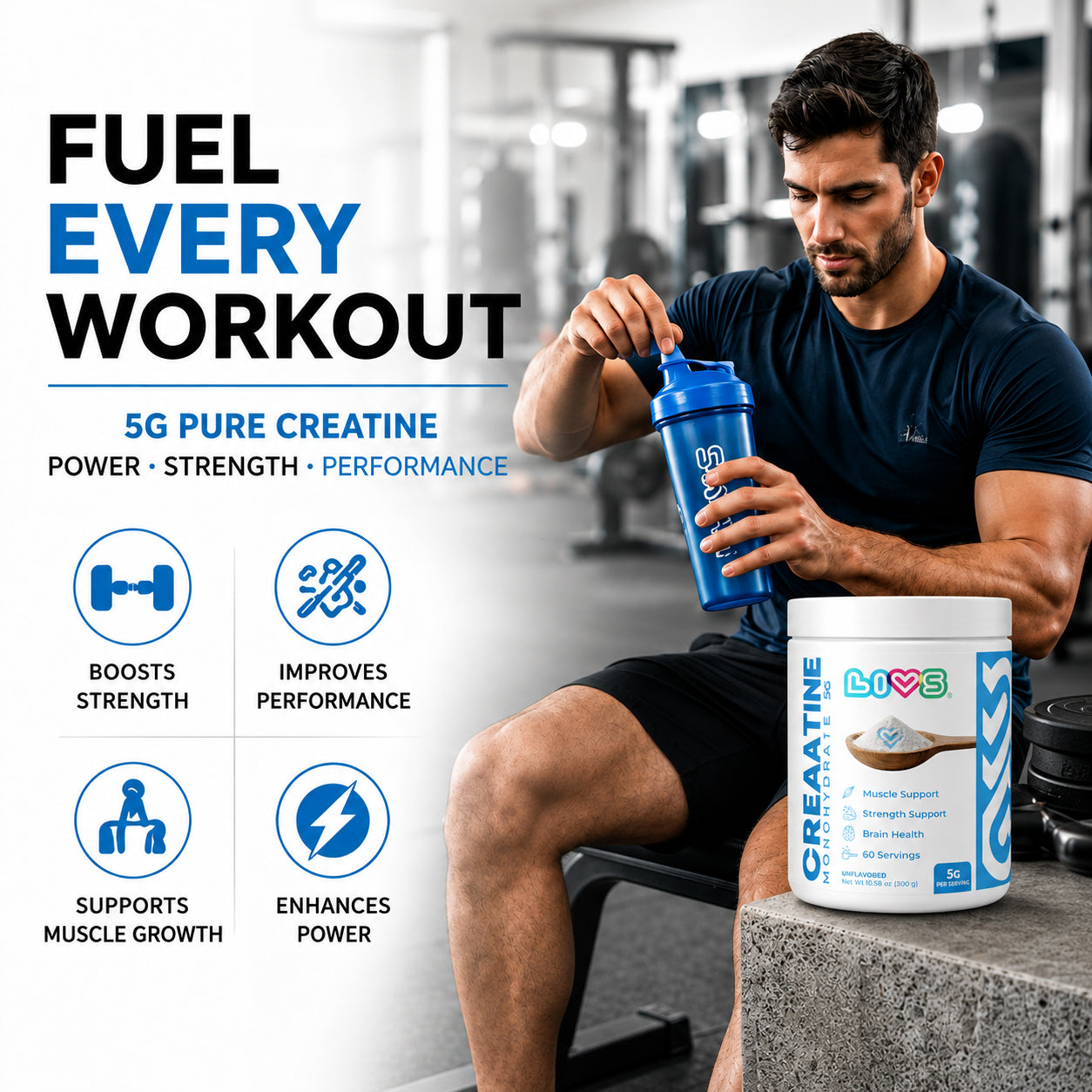 Creatine Monohydrate 5g