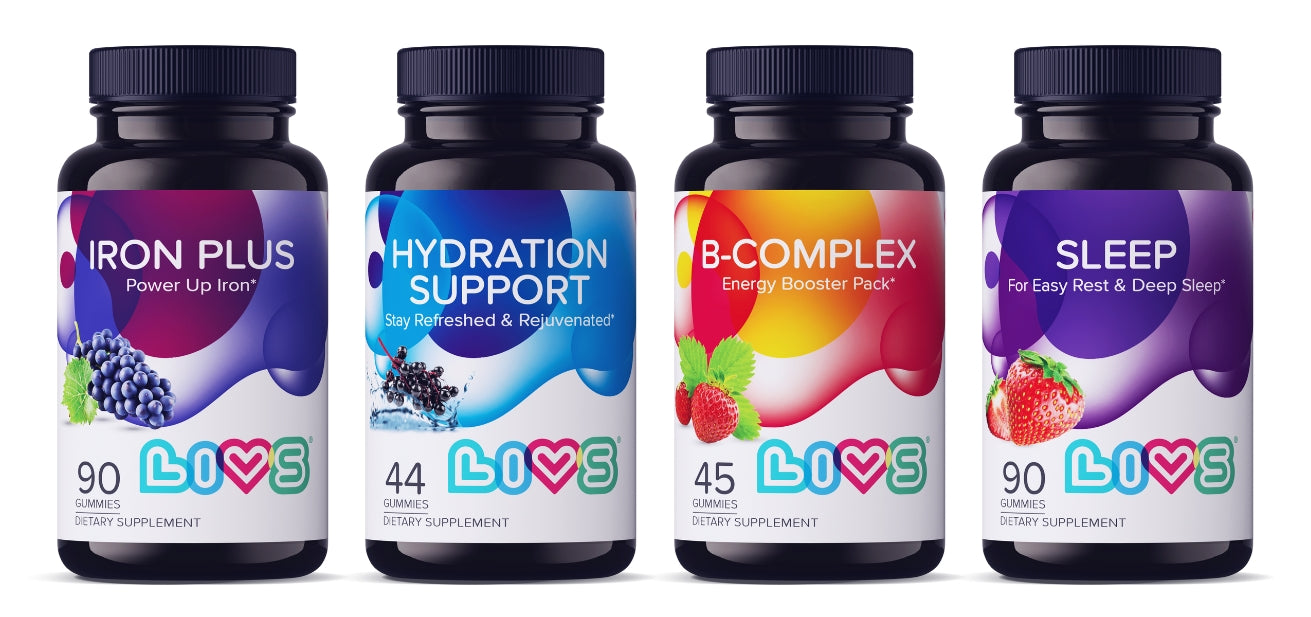 Energy and Performance Pack LIVS Gummies