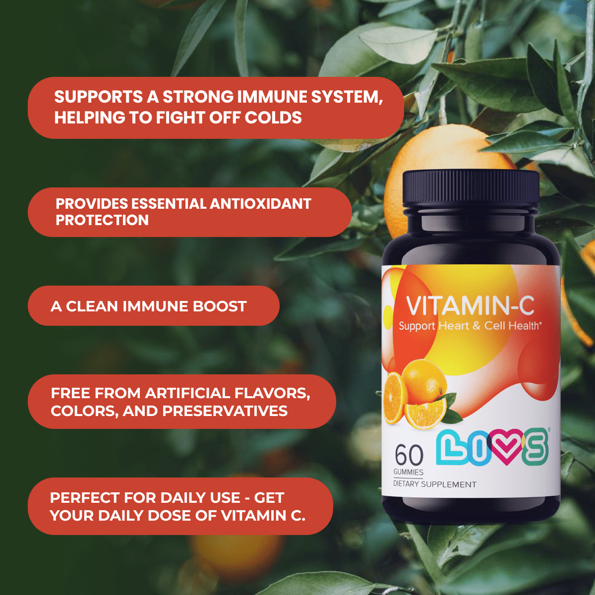 Vitamin C - LIVS Gummies