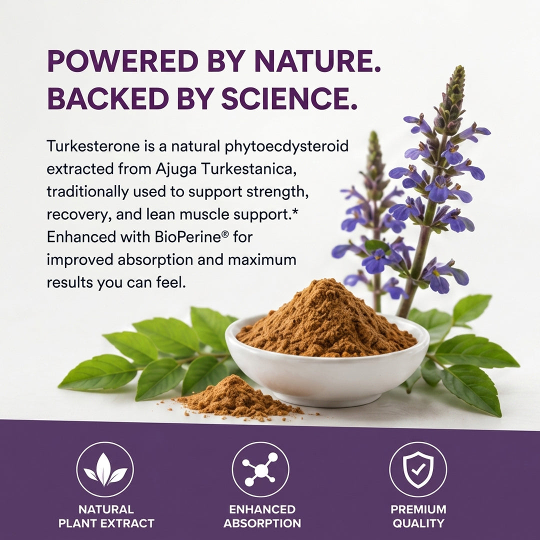 Non-GMO gluten-free Turkesterone
